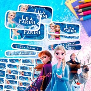 Frozen - Etiquetas Personalizadas