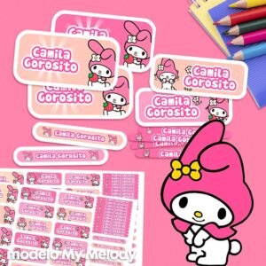My Melody - Etiquetas Personalizadas