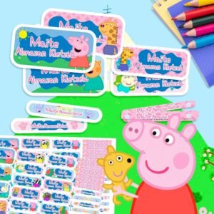 Peppa Pig - Etiquetas Personalizadas
