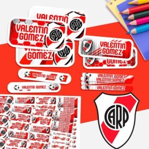 River Plate - Etiquetas Personalizadas