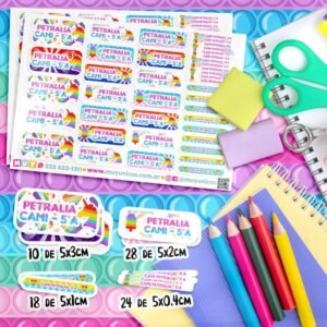 Pop it - Etiquetas Personalizadas