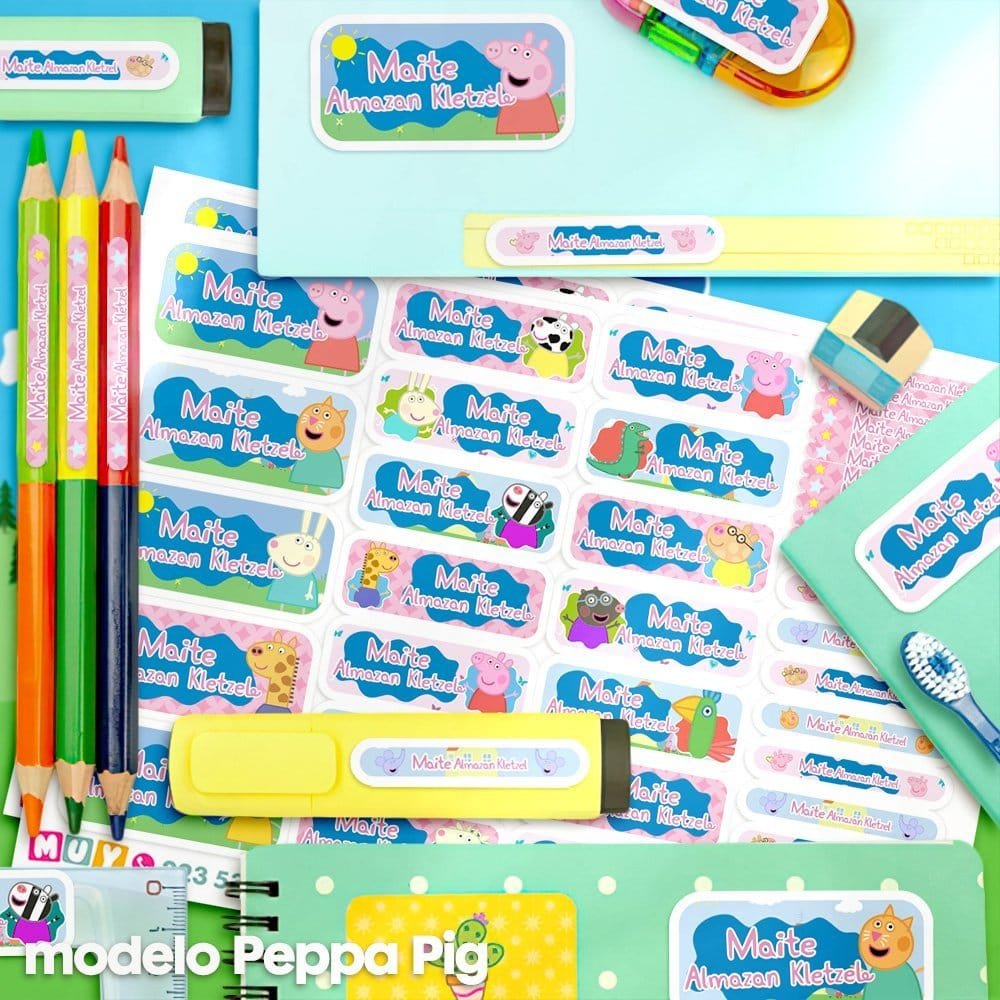 Peppa Pig - Etiquetas Personalizadas - Imagen 2